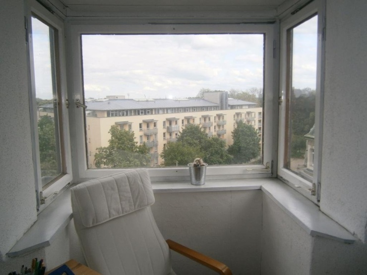 Fenster mit Panoramablick