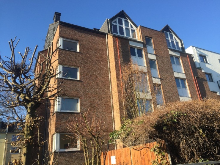 Das Wohnhaus in Lindenthal