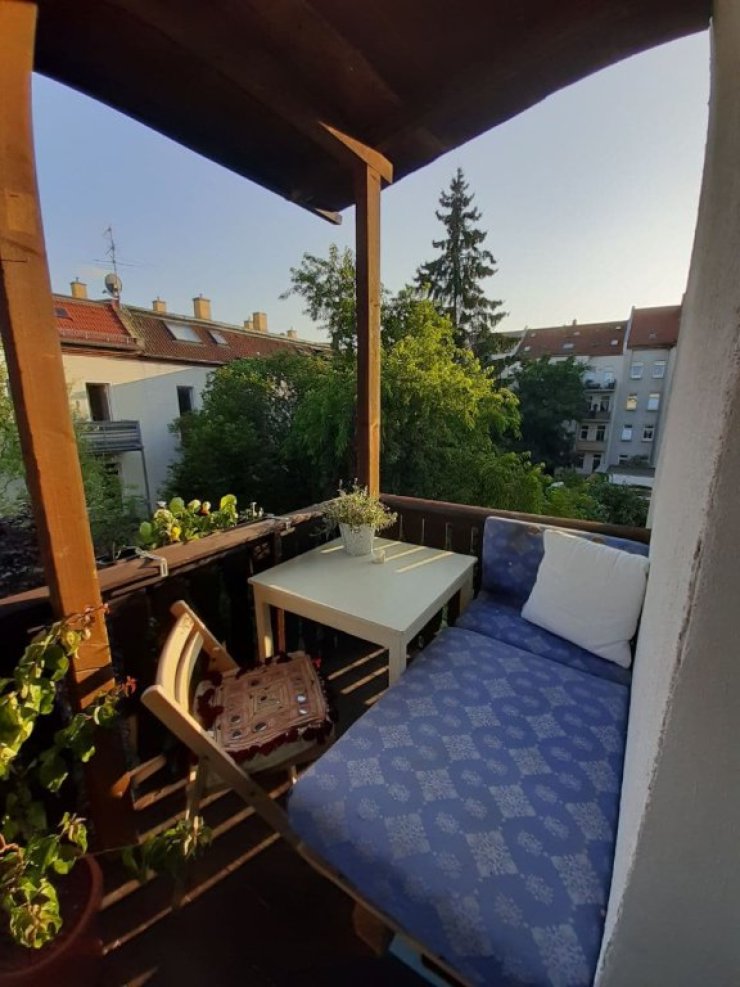 Der große Südbalkon