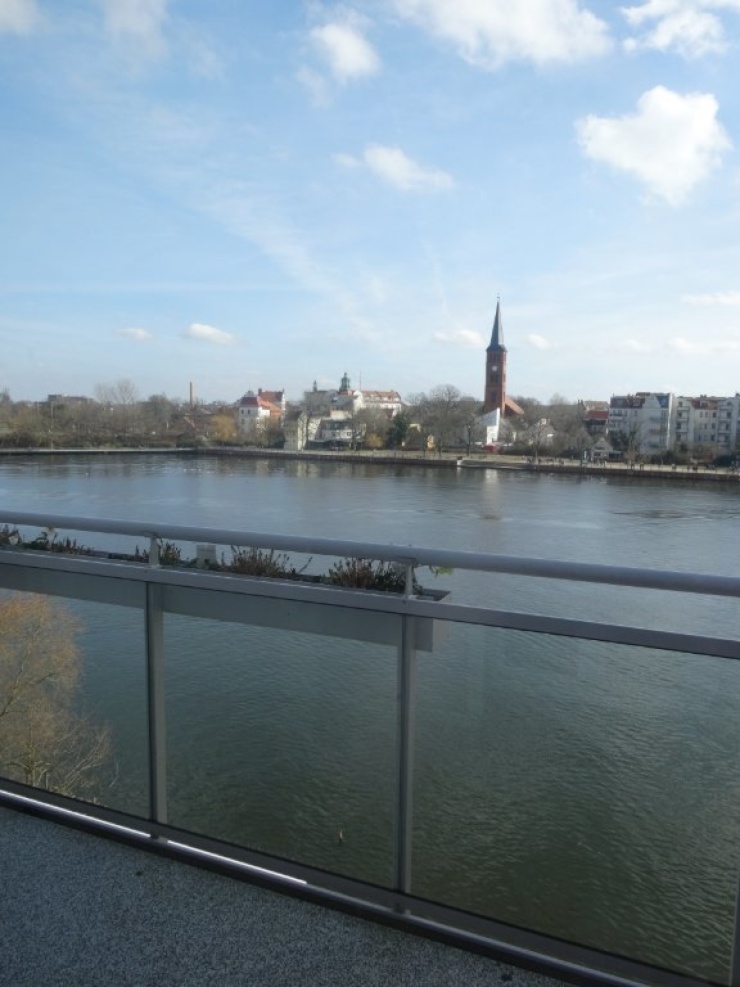 Blick vom Balkon