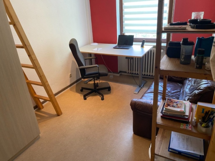 Blick aus der Tür