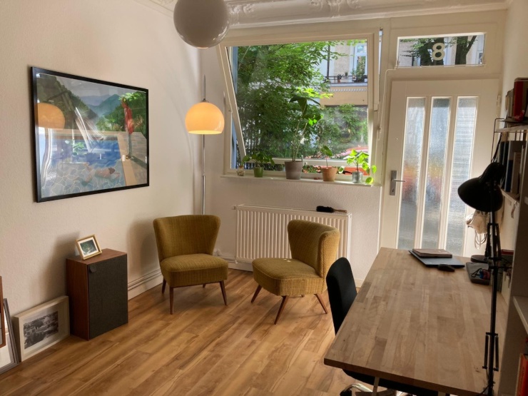 Arbeits- und Lesezimmer
