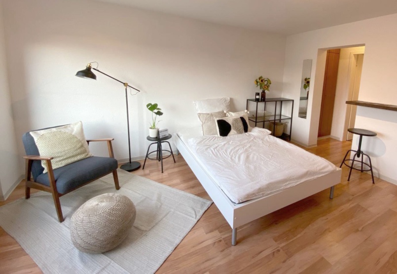 Blick in das Zimmer