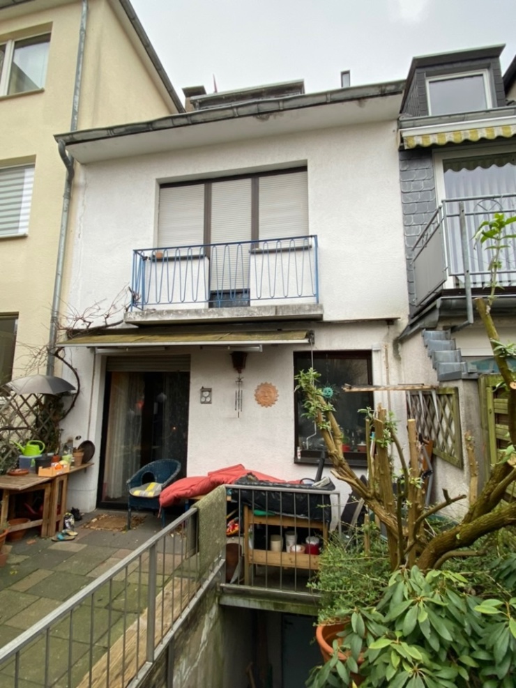 Rückseite vom Haus