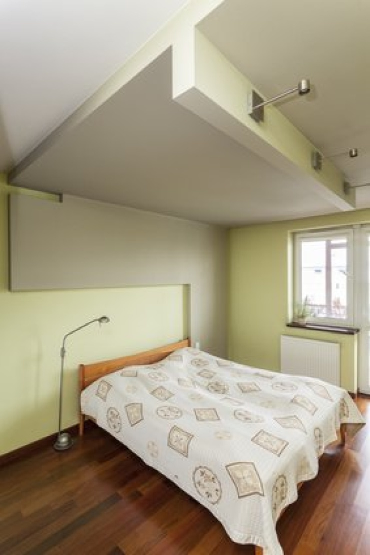 Bright open rooms