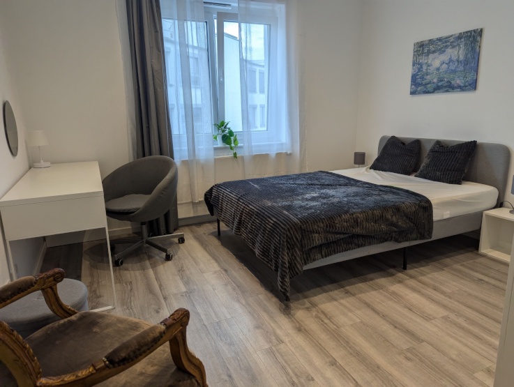 Gesamtblick in WG-Zimmer 1