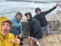 mit den amigos am Meer