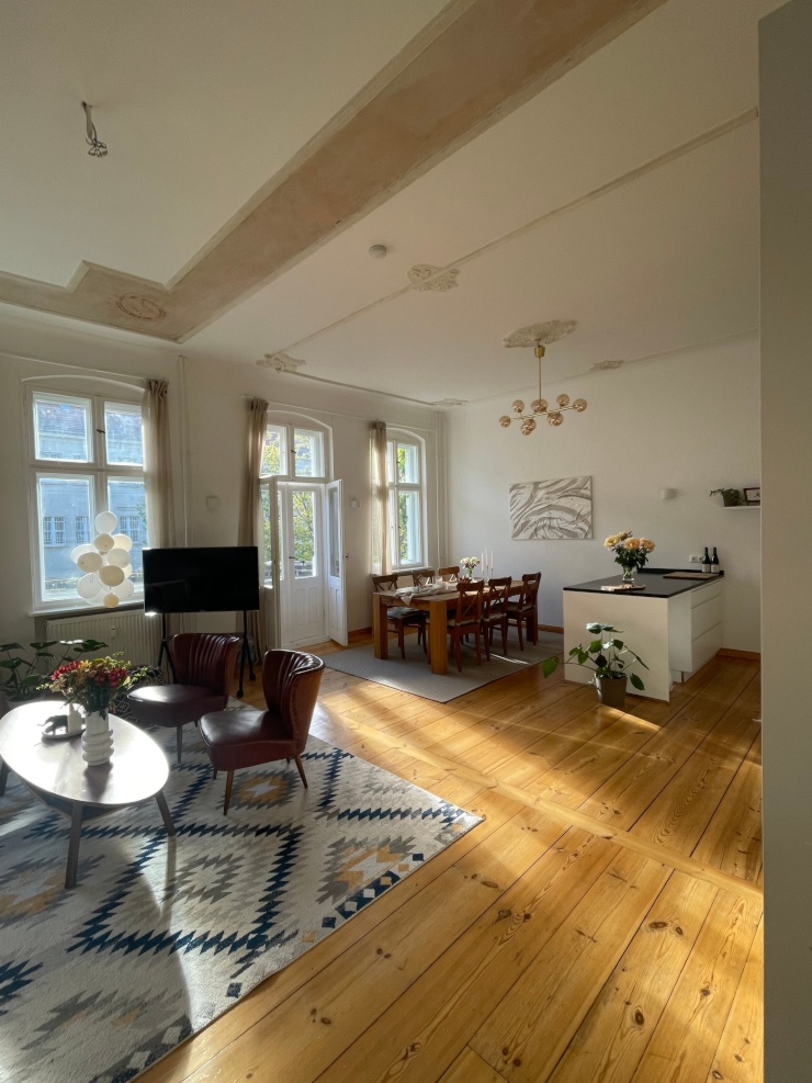 Wohnzimmer + Küche
