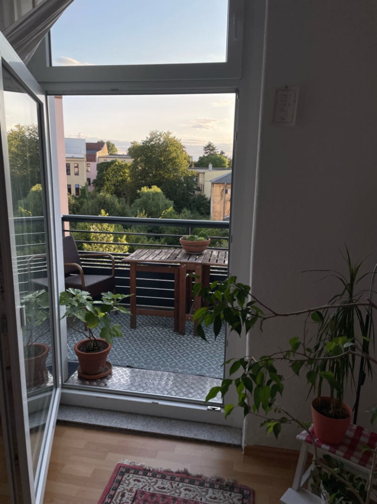 Wohnzimmer+Balkon