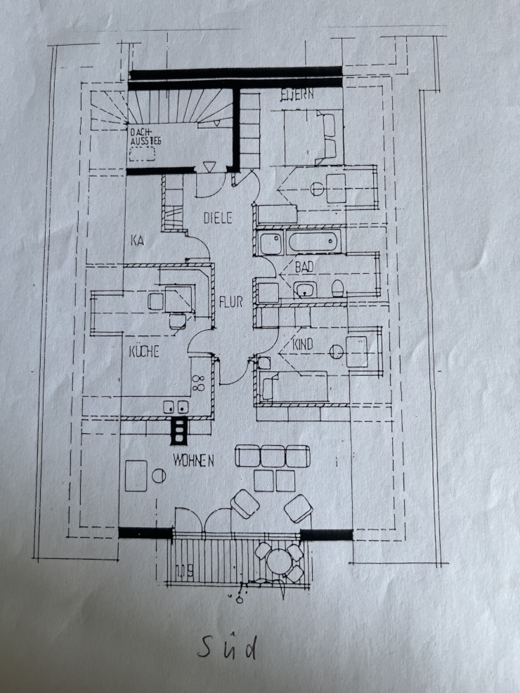 Vermitet wird das Zimmer „Wohnen“