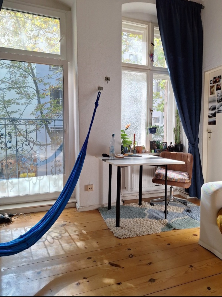wohn/schlafzimmer