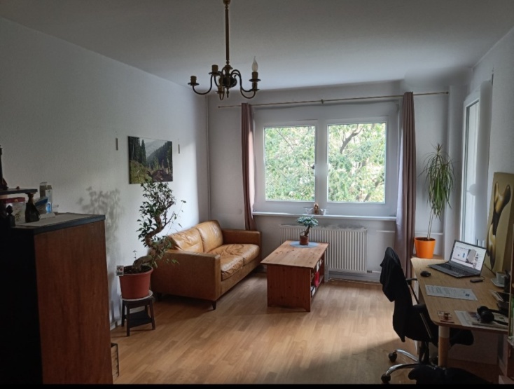 Your room with work space and sitting area