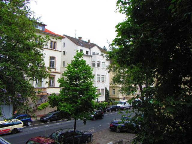 1 Room Flat Wiesbaden-Nordost Taunusstrasse 74 - Balkonblick