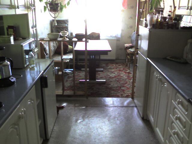 WG-Zimmer Slubice/Polen Al. Mlodziezy Polskiej 2 - Küche