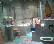 WG-Zimmer Slubice/Polen Al. Mlodziezy Polskiej 2 - Bad - Ecke mit Badewanne