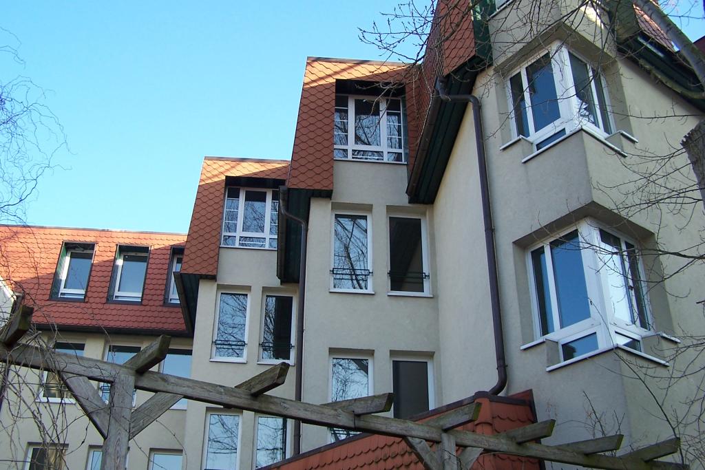 Flatshare Innenstadt Friedrich Engels Ring 40 - Hausansicht Hof