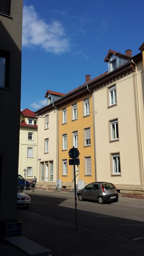 Habitación en WG Durlach Amalienbadstr. 17 - Haus v Außen aus Amlienbadstr.