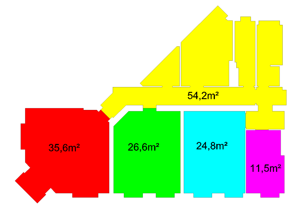 WG-Zimmer Friedrichshain Ebelingstr. 17 - Grundriss der Wohnung