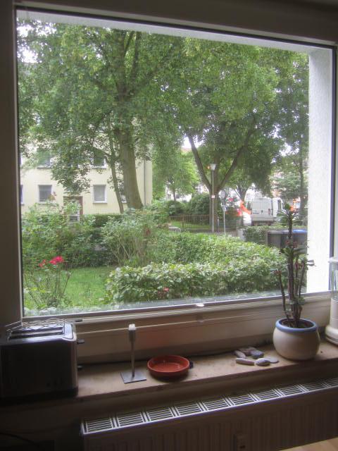 Habitación en WG Südviertel Herdingstr. - Ausblick Küche