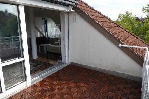 WG-Zimmer Bogenhausen Von-der-Vring-Straße - Terrasse