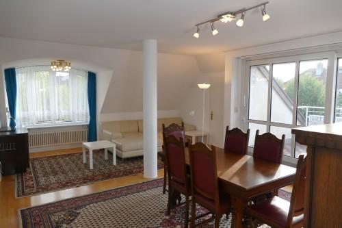 WG-Zimmer Bogenhausen Von-der-Vring-Straße - Wohnzimmer