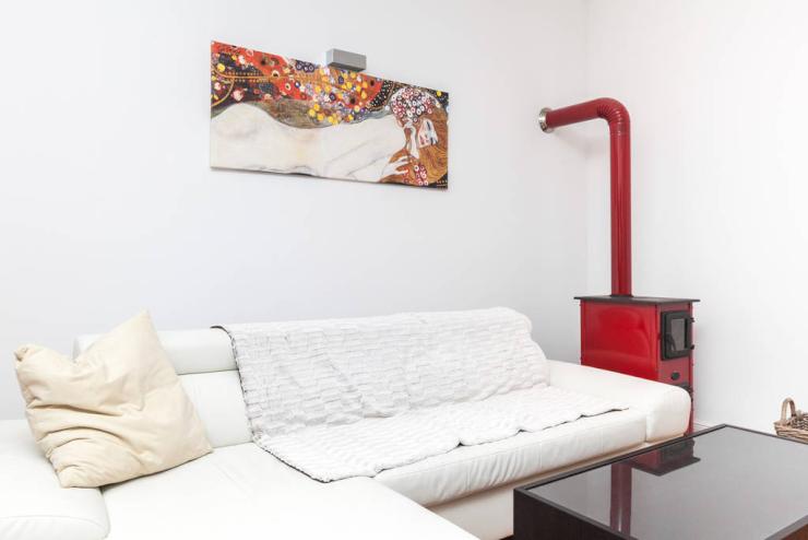 schöne 2 zimmer luxus loft wohnung möbeliert mit Balkon - Wohnung in