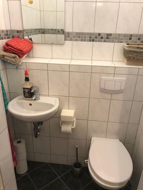 Habitación en WG Gievenbeck Potstiege - Bad 1. Mit Toilette 