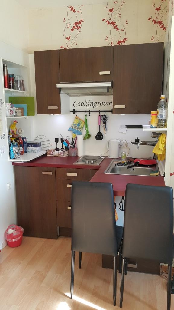 1 Room Flat Castell Römerstr. - Küche