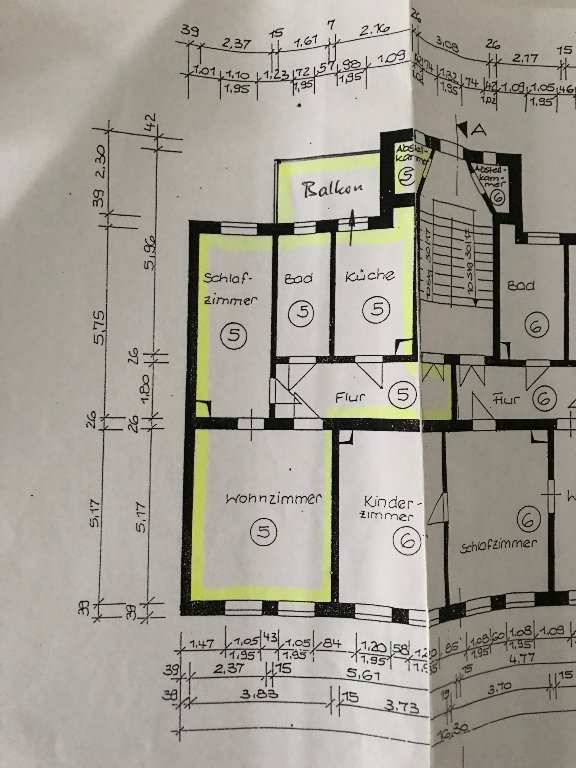 idyllische 2-Raum-Wohnung mit Dächerblick vom Balkon im denkmalgeschütztem Haus – Motteler Str.7, 4155 Leipzig Gohlis-Süd – Vorschaubild 2
