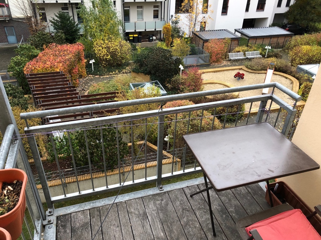 WG-Zimmer Südvorstadt Lößniger Straße - Balkon