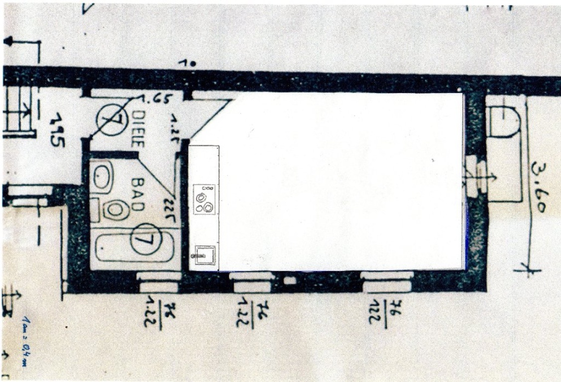 50733 Nippes: furnished. SANIERT&MÖBLIERT, 30qm, Altbau, 1-Zimmer-Wohnung & Bad & Flur, Denkmal, wunderschön