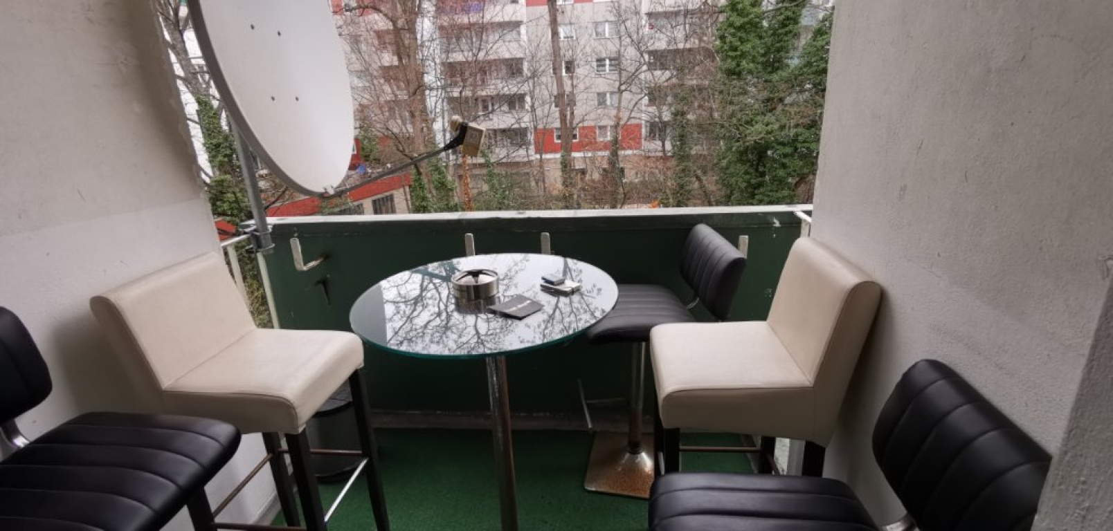 Wohnung Wedding Pasewalker Str. 2 - Balkon Ansicht