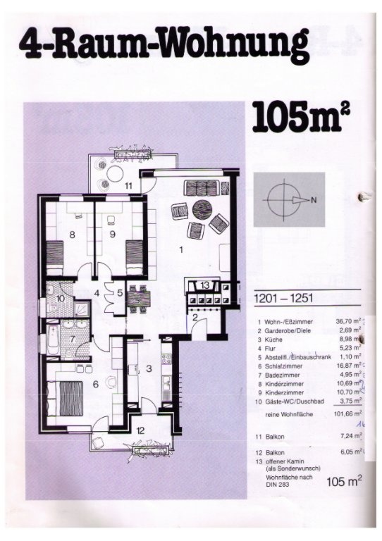 4-Zimmer helle Wohnung in grüner Lage in Köln – Ignystraße, 12, 50858 Köln Weiden – Vorschaubild 16