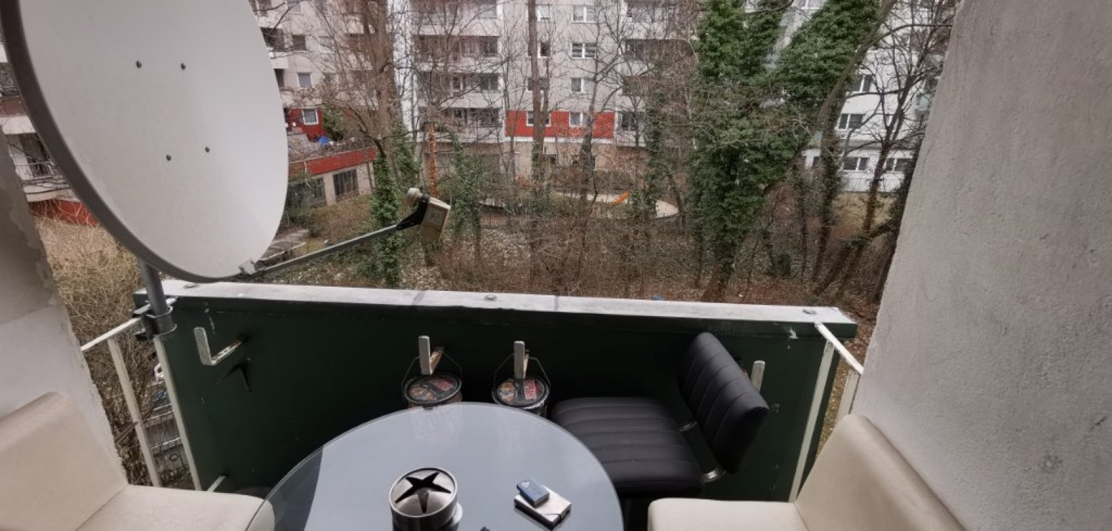 Wohnung Wedding Pasewalker Str. 2 - Balkon Ansicht 2