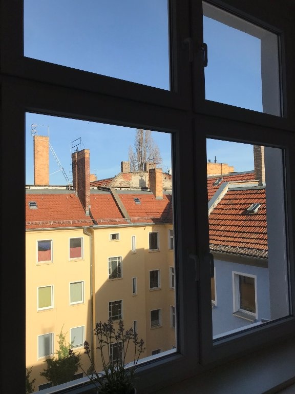Flatshare Friedrichshain Petersburger Str. 71 - Blick aus dem Fenster
