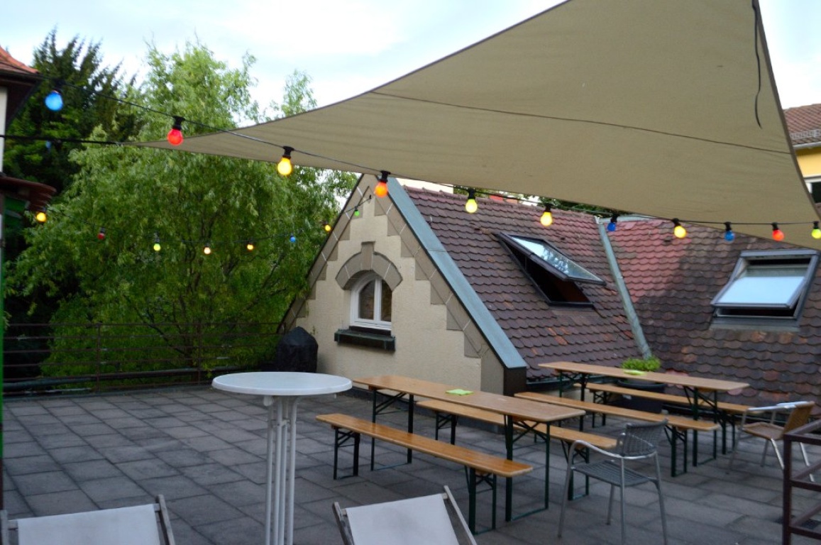 Habitación en WG Nord Eduard-Pfeiffer-Straße 6 - Unsere Dachterrasse