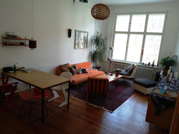möbelierte, ruhige 2 Zimmer Altbauwohnung in Steglitz zur Zwischenmiete ...
