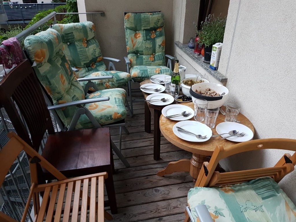 WG-Zimmer Zentrum-Süd Dimitroffstr., 28 - balcony