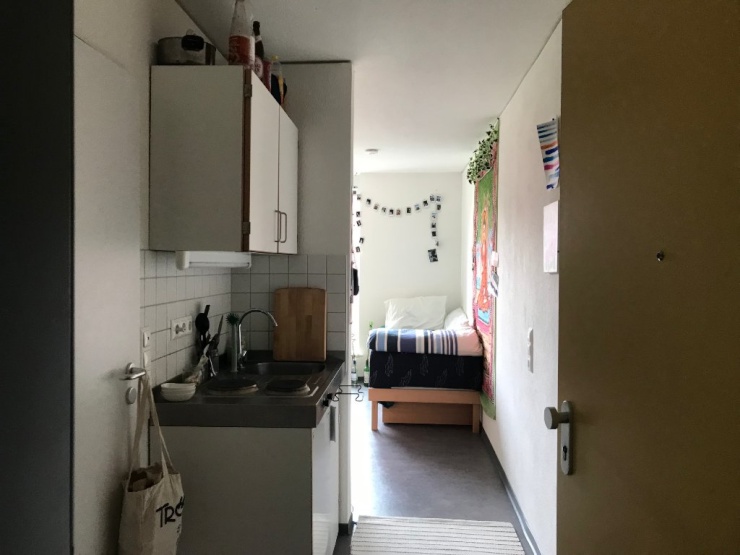 1 bedroom apartment (student housing Uni Bremen) Intermediate