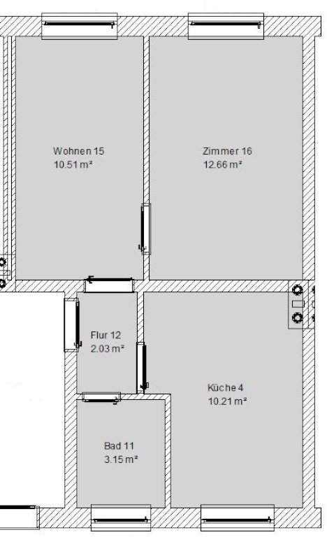 möblierte Wohnung - nahe Fischereihafen -für 1 Personen geeignet – Memeler Strasse 19, 27572 Bremerhaven Wulsdorf – Vorschaubild 5