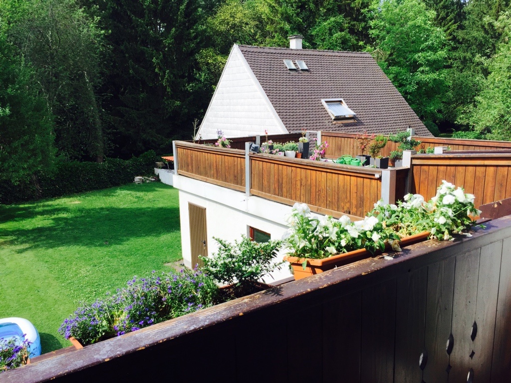 Flat Unterföhring Isaraustrasse 55a - Die Terrasse