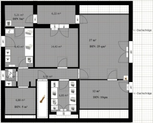 Anzeigenbild: 10 qm Zimmer