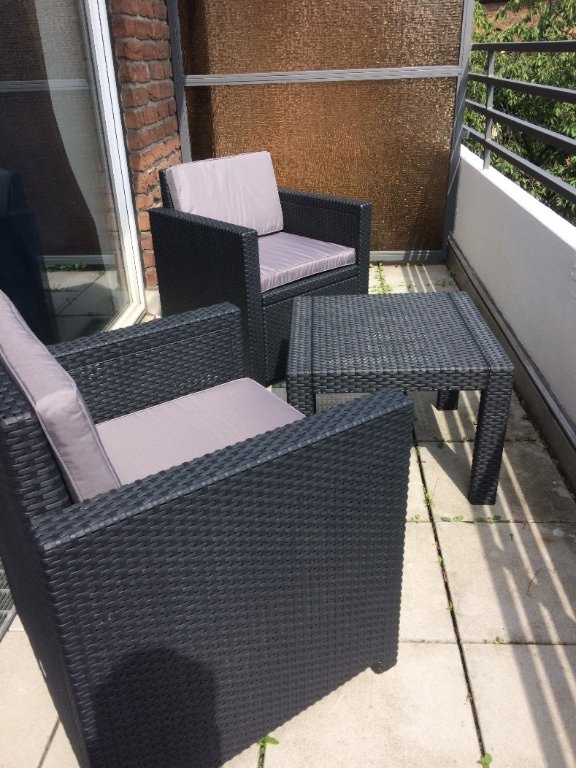 Top-Modernes, hochwertig möbliertes 1-Zimmer Apartment D-Unterrath (1 Min. ÖPNV, FH D ́dorf) mit EBK+großem Balkon – 40468 Düsseldorf Unterrath – Vorschaubild 10