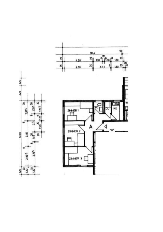 WG-Zimmer Neckarau Neckarauer Straße 197 - Grundriss
