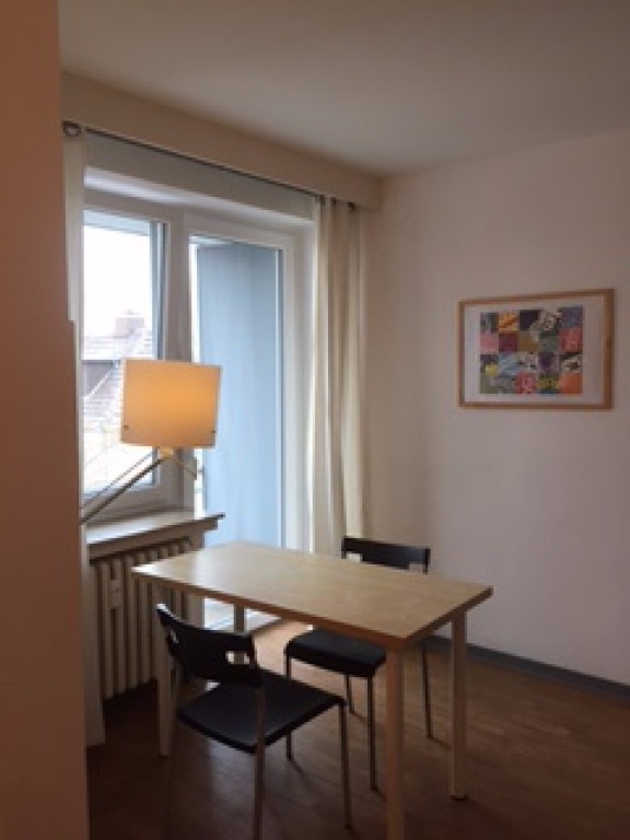 Apartamento Innenstadt Marienstraße 41 - ESSBEREICH MIT BLICK NACH DRAUßEN