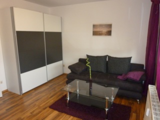 Anzeigenbild: helles, möbliertes Apartment mit TG-Stellplatz