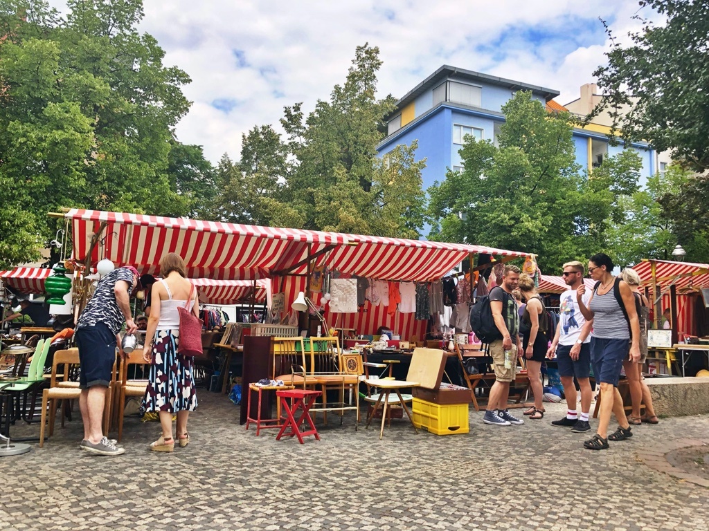 1 Room Flat Kreuzberg Marheinekeplatz - Flohmarkt am Sa + So
