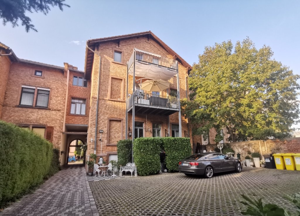 WG-Zimmer Hanau Wilhelmstraße - Haus Innenhof