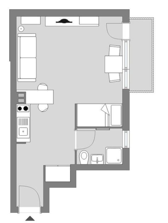 Beautiful Ku’damm studio-apartment with lovely balcony – Nestorstrasse XX, 10711 Berlin Charlottenburg-Wilmersdorf – Vorschaubild 15