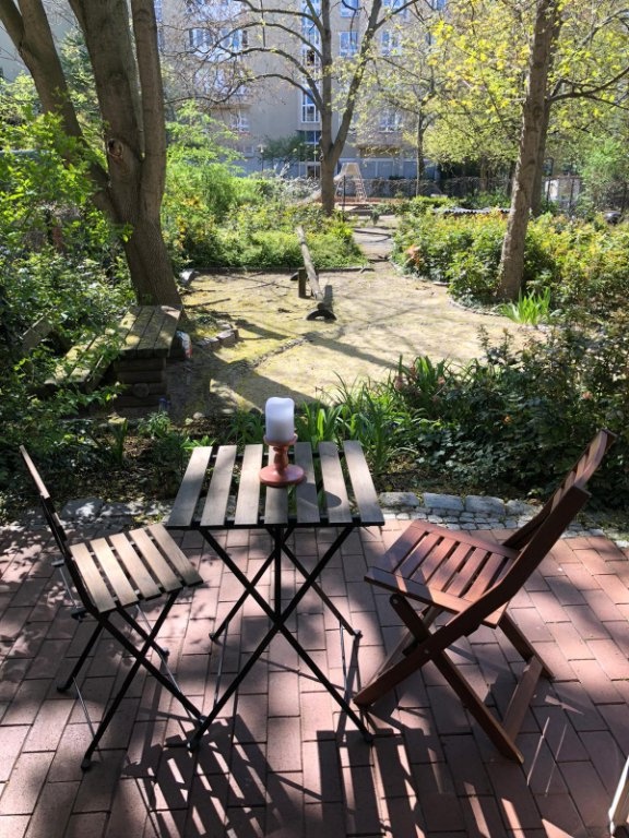 1-Zimmer Wohnung im wunderschönen Schöneberg - Direkt am Nollendorfplatz mit Terrasse und Garten